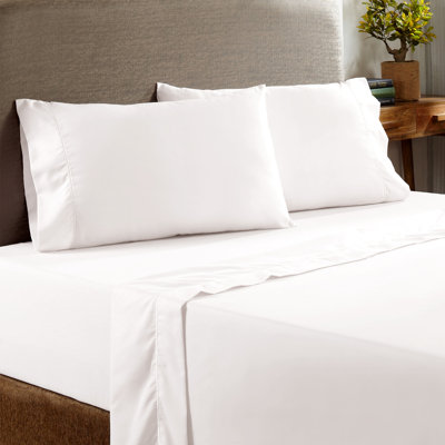 Allure Allure Symphony Deep Pocket 400 Hearth & Harbor 4 Piece Bed Sheet Set